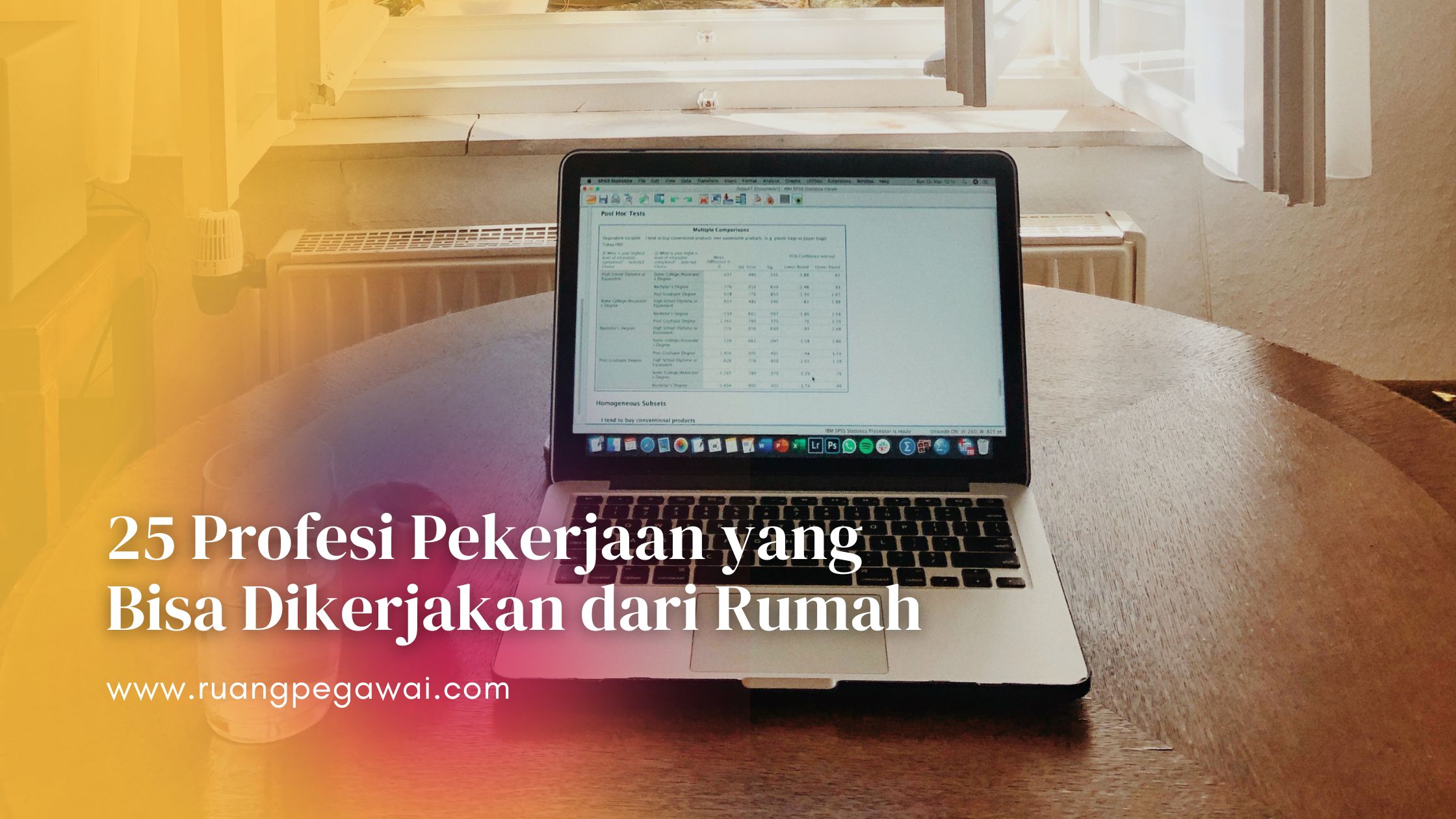 Pekerjaan yang Bisa Dikerjakan dari Rumah